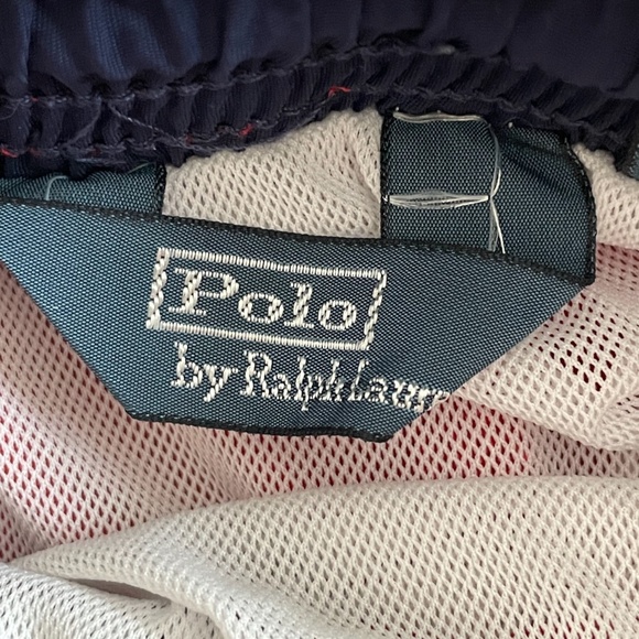 NWOT Polo Ralph Lauren Nylon Red Swim Shorts/Trunks for Men Size XL - Picture 5 of 8